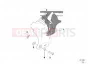 BMW Motorrad BMW 1995 R-Models 4V R 850 R 94 (0401,0406) Instrument carrier, facelift