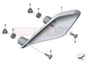 Slipstream deflector - BMW Motorrad R 1200 RS (0A05, 0A15) 2018