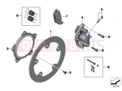 BMW Motorrad BMW 2018 C-Models C evolution (0C03) Front wheel brake