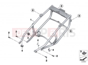 BMW Motorrad BMW 2018 C-Models C 650 GT 16 (0C05, 0C15) Rear frame
