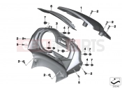 BMW Motorrad BMW 2018 C-Models C 650 GT 16 (0C05, 0C15) Dashboard support