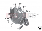 BMW Motorrad BMW 2018 C-Models C 650 GT 16 (0C05, 0C15) Battery tray