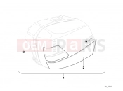 BMW Motorrad BMW 1996 R-Models 4V R 850 R 94 (0401,0406) Installing set moulding rocker panel