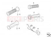 BMW Motorrad BMW 1996 R-Models 4V R 850 R 94 (0401,0406) Handlebar grip, heated