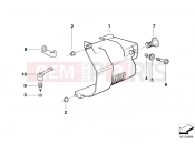 BMW Motorrad BMW 2006 R-Models 4V R 850 R 02 (0428) Starter cover/mount