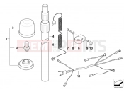 BMW Motorrad BMW 1997 R-Models 4V R 850 R 94 (0401,0406) Priority warning light