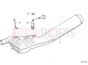BMW Motorrad BMW 1997 R-Models 4V R 850 RT 96 (0412) Muffler