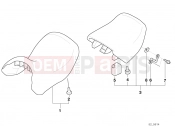 BMW Motorrad BMW 1997 R-Models 4V R 850 RT 96 (0412) Adjustable bench seat