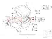 BMW Motorrad BMW 1998 R-Models 4V R 850 GS 95 (0403) Top Case 35l