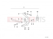 BMW Motorrad BMW 1998 R-Models 4V R 850 GS 95 (0403) Engine protection bar set