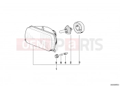 BMW Motorrad BMW 1998 R-Models 4V R 850 GS 95 (0403) Headlight insert