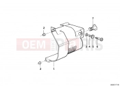 BMW Motorrad BMW 1998 R-Models 4V R 850 R 94 (0401,0406) Starter cover/mount