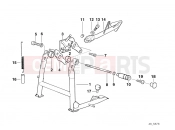 BMW Motorrad BMW 1998 R-Models 4V R 850 RT 96 (0412) Collapsible stand/side stand