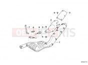 BMW Motorrad BMW 1999 R-Models 4V R 850 GS 95 (0403) Muffler