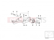 BMW Motorrad BMW 1999 R-Models 4V R 850 GS 95 (0403) Brake pedal