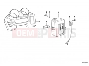 BMW Motorrad BMW 1999 R-Models 4V R 850 GS 95 (0403) Driver's information display