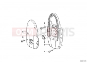 BMW Motorrad BMW 1999 R-Models 4V R 850 R 02 (0428) Front cover/Alternator support cover