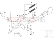 BMW Motorrad BMW 1999 R-Models 4V R 850 R 02 (0428) Side stand