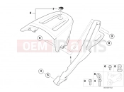 BMW Motorrad BMW 1999 R-Models 4V R 850 R 02 (0428) Case holder with luggage grid
