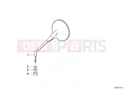 BMW Motorrad BMW 1999 R-Models 4V R 850 R 02 (0428) Mirror