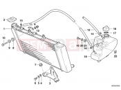 BMW Motorrad BMW 2000 F-Models F 650 97 (0162) Radiator