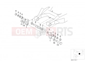 BMW Motorrad BMW 2000 F-Models F 650 97 (0162) Tension struts with mounting