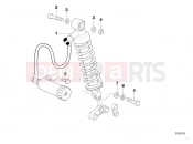 BMW Motorrad BMW 2000 F-Models F 650 97 (0162) Spring strut, rear