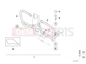 BMW Motorrad BMW 2000 F-Models F 650 97 (0162) Engine protection bar set