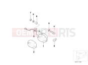 BMW Motorrad BMW 2000 F-Models F 650 97 (0162) Turn indicator
