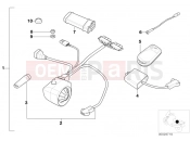 BMW Motorrad BMW 2000 F-Models F 650 97 (0162) Theft alarm, basic unit