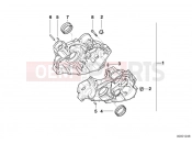 Engine housing mounting parts - BMW Motorrad F 650 ST 97 (0163,0168) 2000