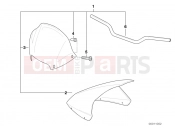 touring set - BMW Motorrad F 650 ST 97 (0163,0168) 2000