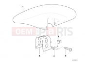 Front wheel fender - BMW Motorrad F 650 ST 97 (0163,0168) 2000