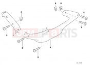 Radiator trim - BMW Motorrad F 650 ST 97 (0163,0168) 2000