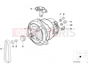 BMW Motorrad BMW 2000 Special engines A61 (9251) Alternator