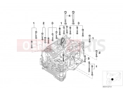 BMW Motorrad BMW 2000 R-Models 4V R 850 GS 95 (0403) mounting point crankcase left