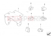 BMW Motorrad BMW 2000 R-Models 4V R 850 GS 95 (0403) Bracket, plug connector/wiring retainer