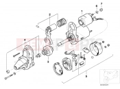 BMW Motorrad BMW 2000 R-Models 4V R 850 R 94 (0401,0406) Starter single parts