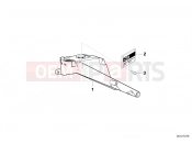 BMW Motorrad BMW 2000 R-Models 4V R 850 R 94 (0401,0406) Front frame