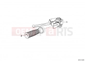 BMW Motorrad BMW 2000 R-Models 4V R 850 RT 96 (0412) Complete left handle unit