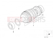 BMW Motorrad BMW 2000 R-Models 4V R 1200 C 97 (0424,0434) Intermediate shaft
