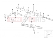 BMW Motorrad BMW 2000 R-Models 4V R 1200 C 97 (0424,0434) External gearshift parts/Shift lever