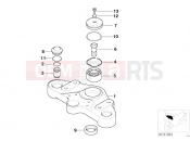 BMW Motorrad BMW 2000 R-Models 4V R 1200 C 97 (0424,0434) Upper fork cross brace