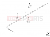 BMW Motorrad BMW 2000 R-Models 4V R 1200 C 97 (0424,0434) Bowden cable