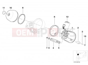 BMW Motorrad BMW 2000 R-Models 4V R 1200 C 97 (0424,0434) Speedometer