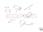 BMW Motorrad BMW 2000 R-Models 4V R 1200 C 97 (0424,0434) Theft alarm, basic unit