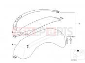 BMW Motorrad BMW 2000 R-Models 4V R 1200 C 97 (0424,0434) Tank-Bag