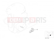 BMW Motorrad BMW 2000 R-Models 4V R 850 C 99 (0421) Spark plug cover