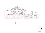 BMW Motorrad BMW 2000 R-Models 4V R 850 C 99 (0421) Throttle valve system/actuator/sensor