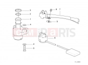 BMW Motorrad BMW 2000 R-Models 4V R 850 C 99 (0421) Ignition/light switch and locks